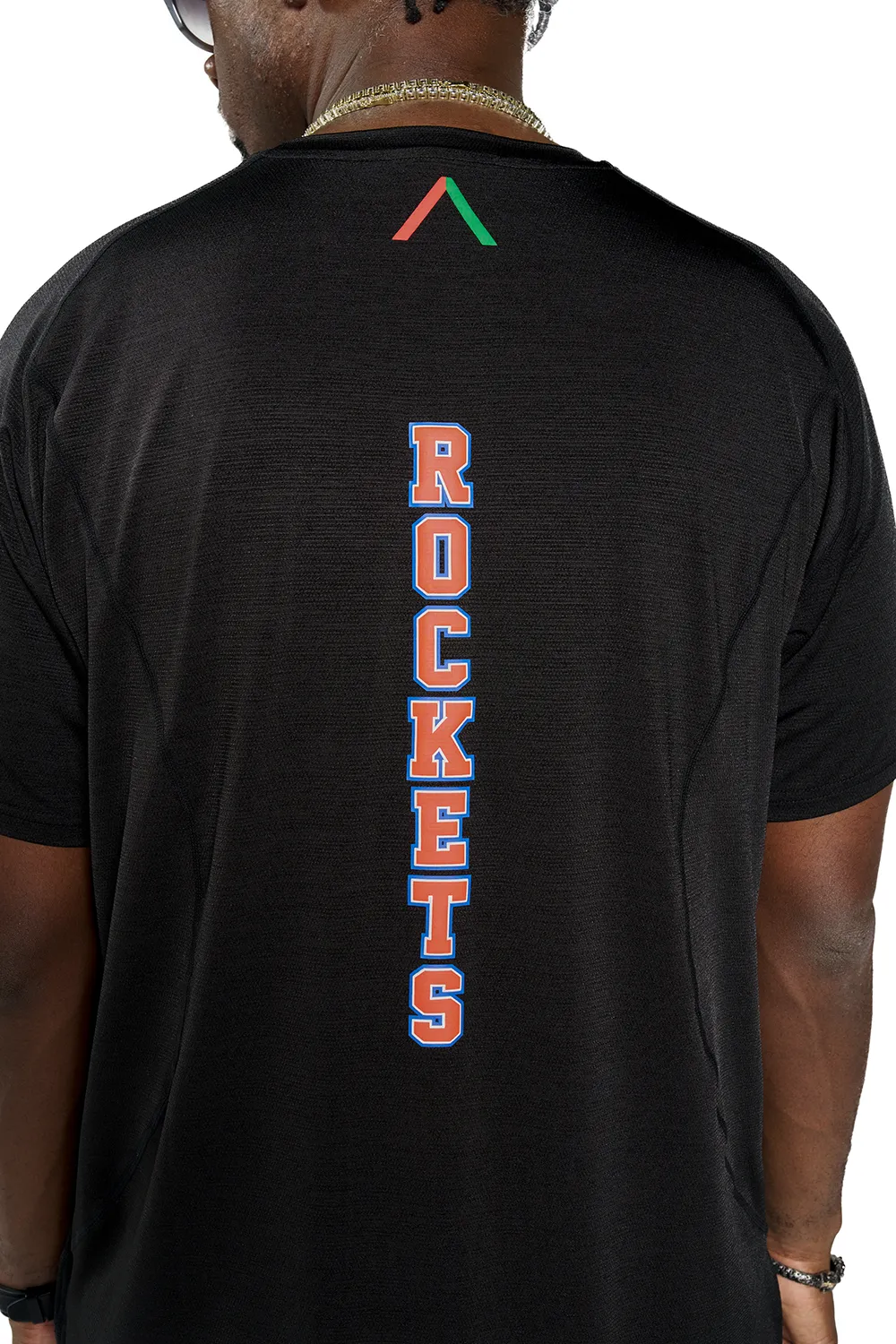 Houston Rockets x Actively Black Hometown Heroes Mens Performance T-Shirt - Premium Athletic Gear for Fans