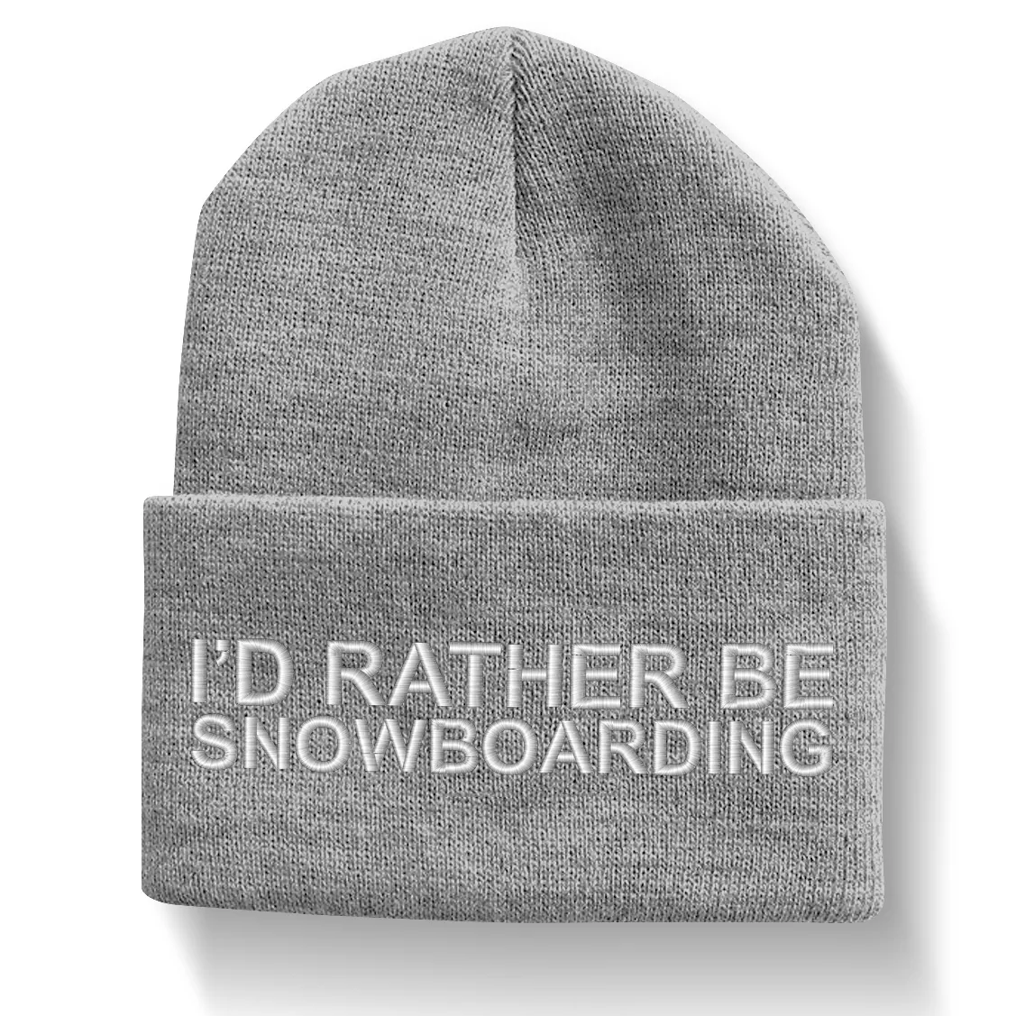 I'd Rather Be Snowboarding Beanie