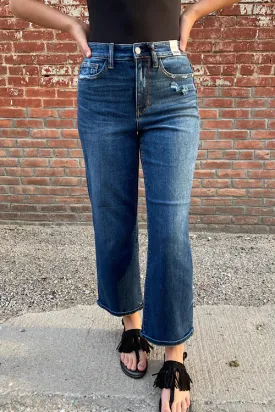 Julie - Judy Blue High Waist Wide Leg Jeans