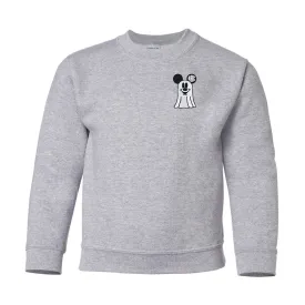 Kids Monogrammed Ghost Crewneck Sweatshirt