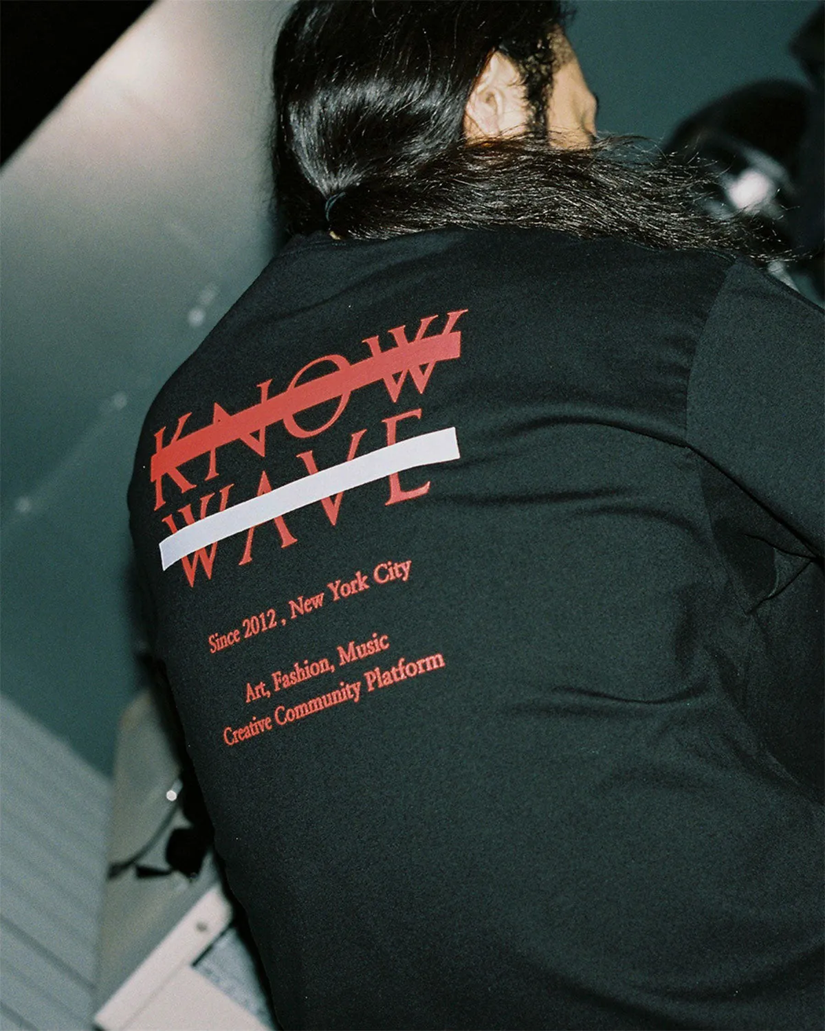 Know Wave Archive Logo T-Shirts in Black, White, and Red - KNT081m