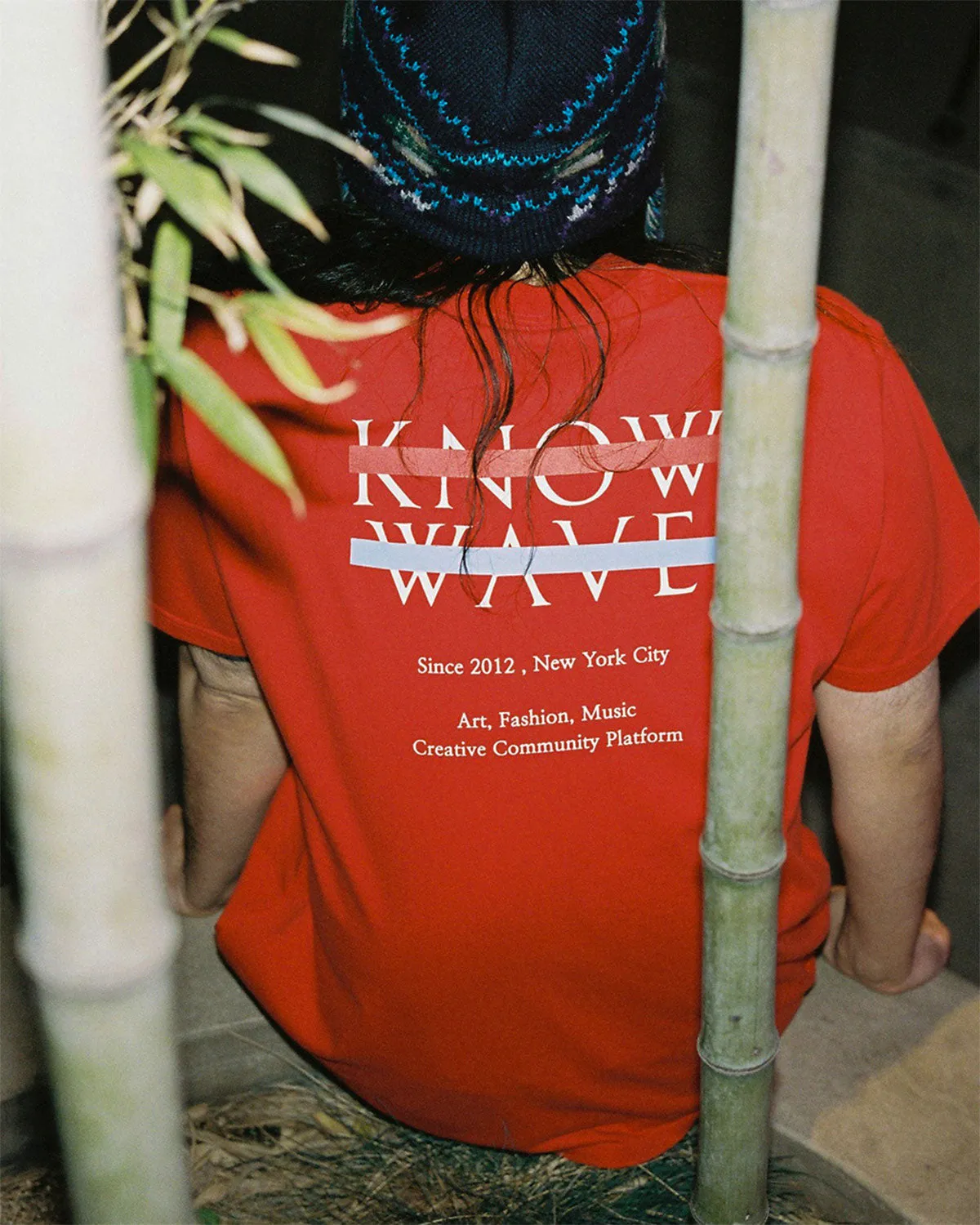 Know Wave Archive Logo T-Shirts in Black, White, and Red - KNT081m
