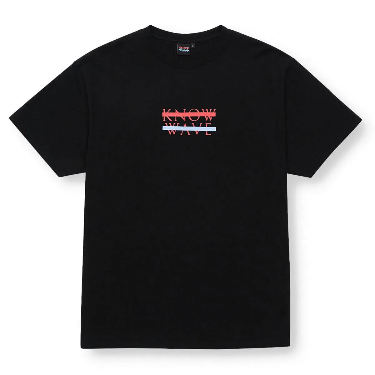 Know Wave Archive Logo T-Shirts in Black, White, and Red - KNT081m