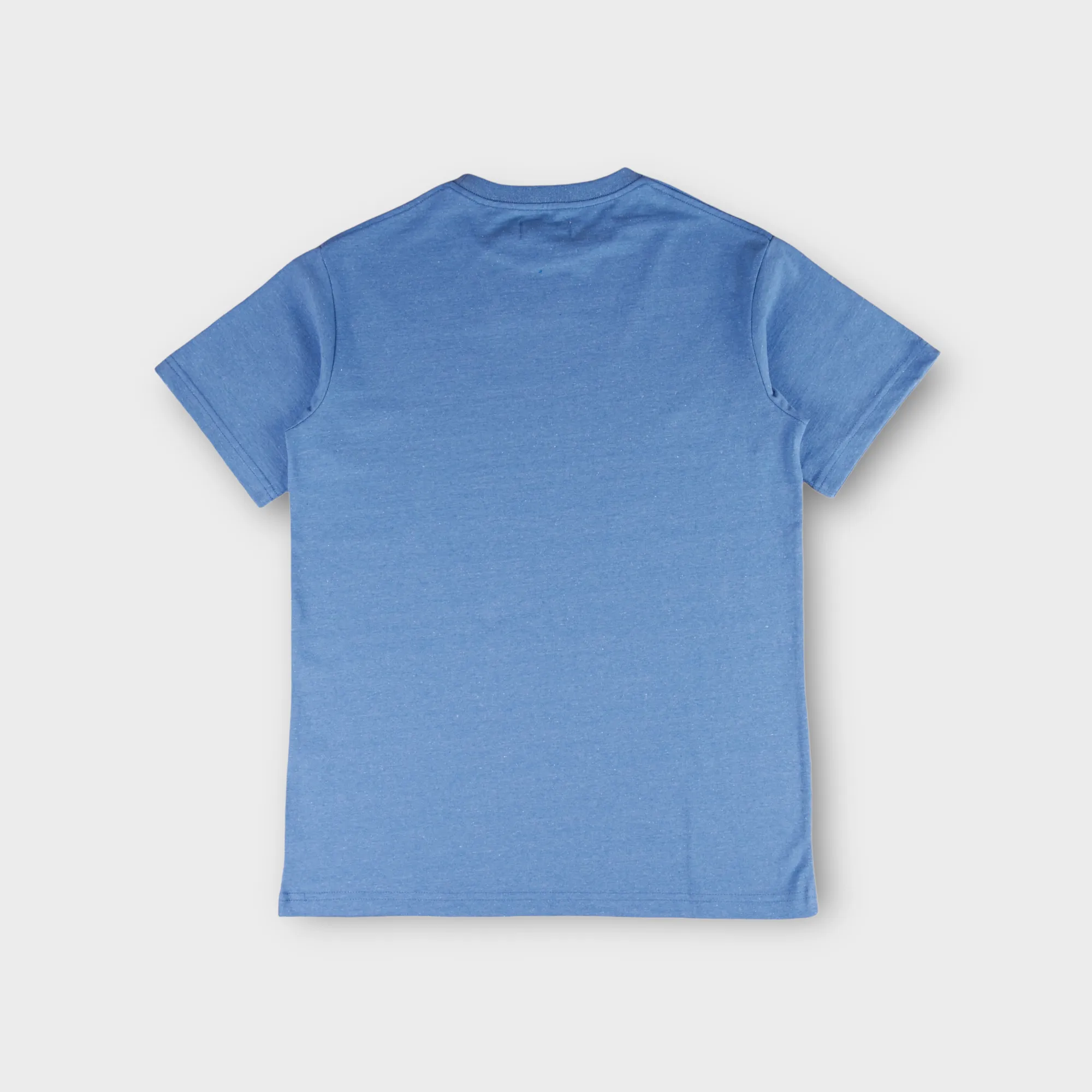 Le Fix Klassisk Logo Reg. T-shirt I Blå
