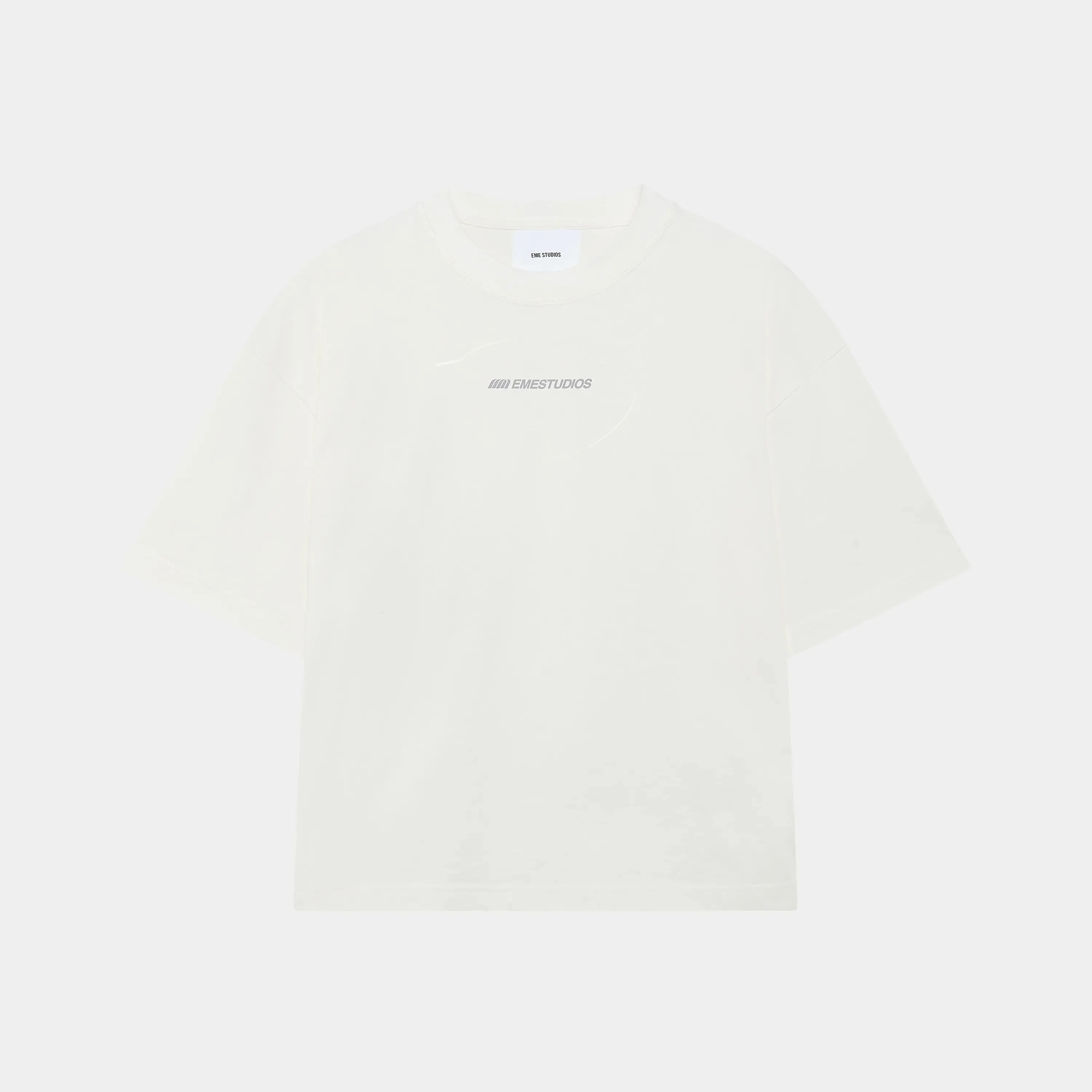 M Plate Off Sand Oversized Tee
