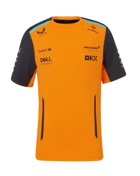 McLaren F1 Kids 2024 Replica Set Up T-Shirt- Youth Papaya/Phantom