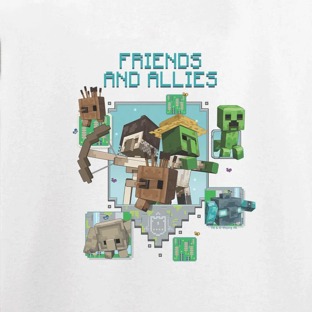 Minecraft Legends Friends And Allies Youth T-Shirt
