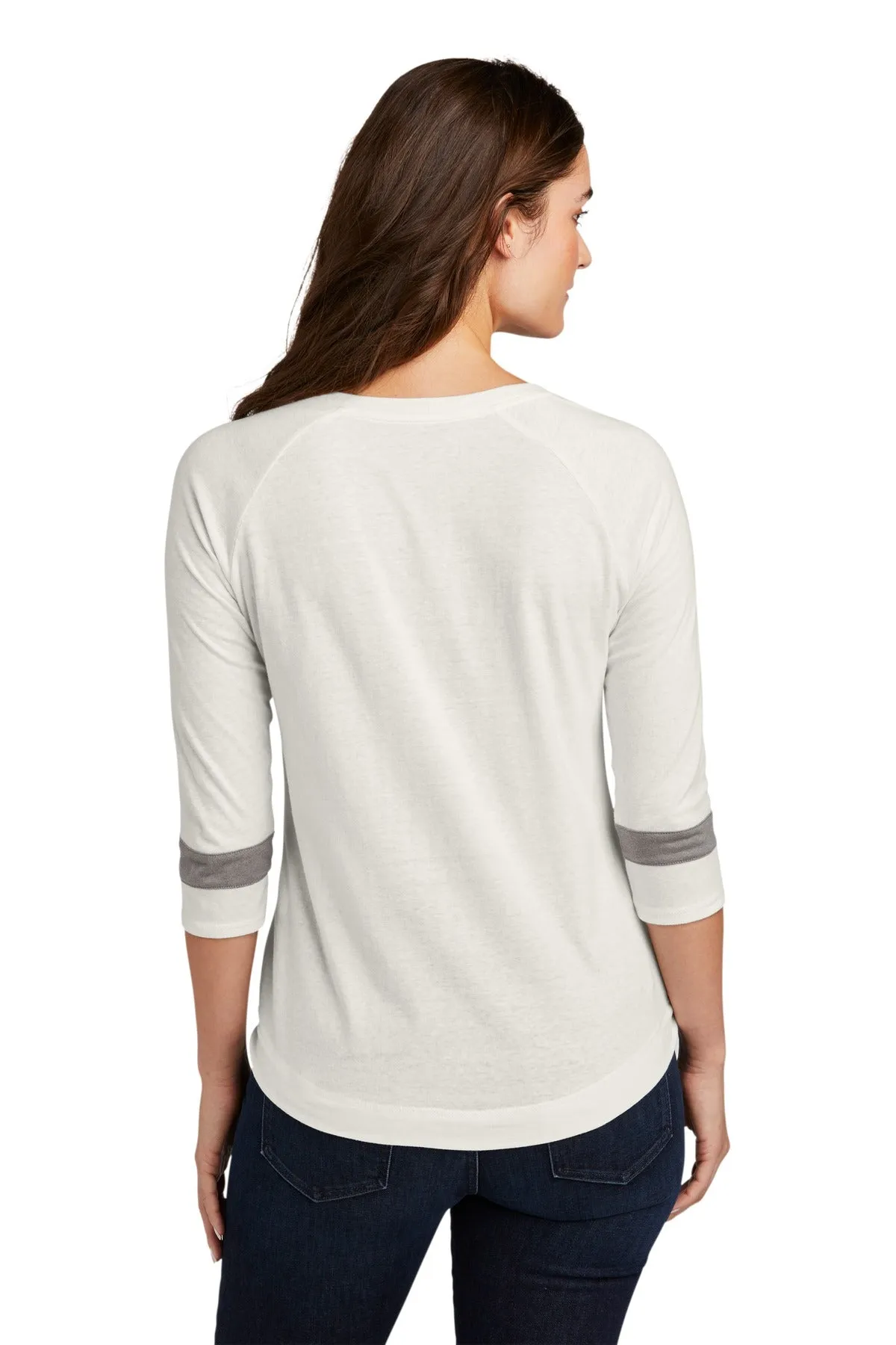 New Era Ladies Tri-Blend 3/4-Sleeve Tee LNEA136