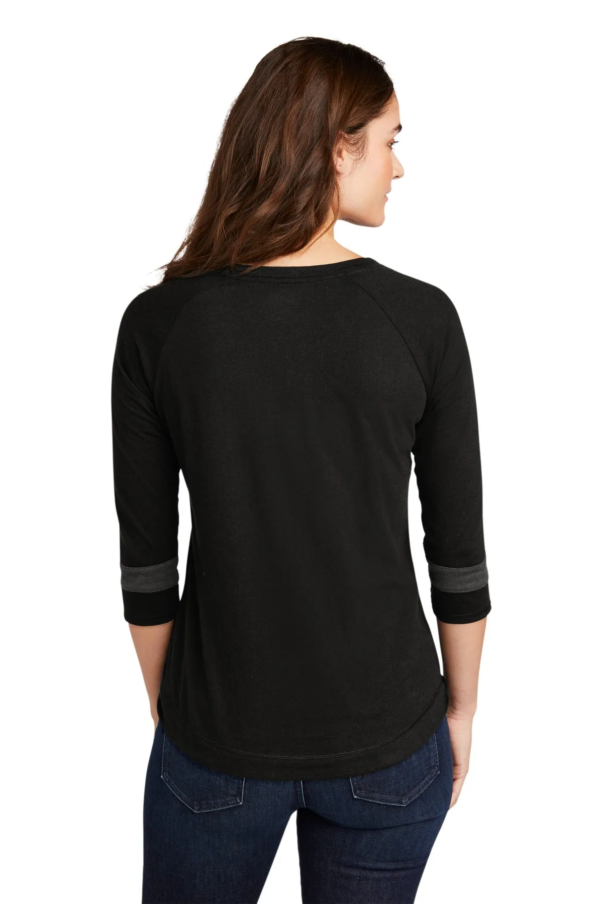 New Era Ladies Tri-Blend 3/4-Sleeve Tee LNEA136