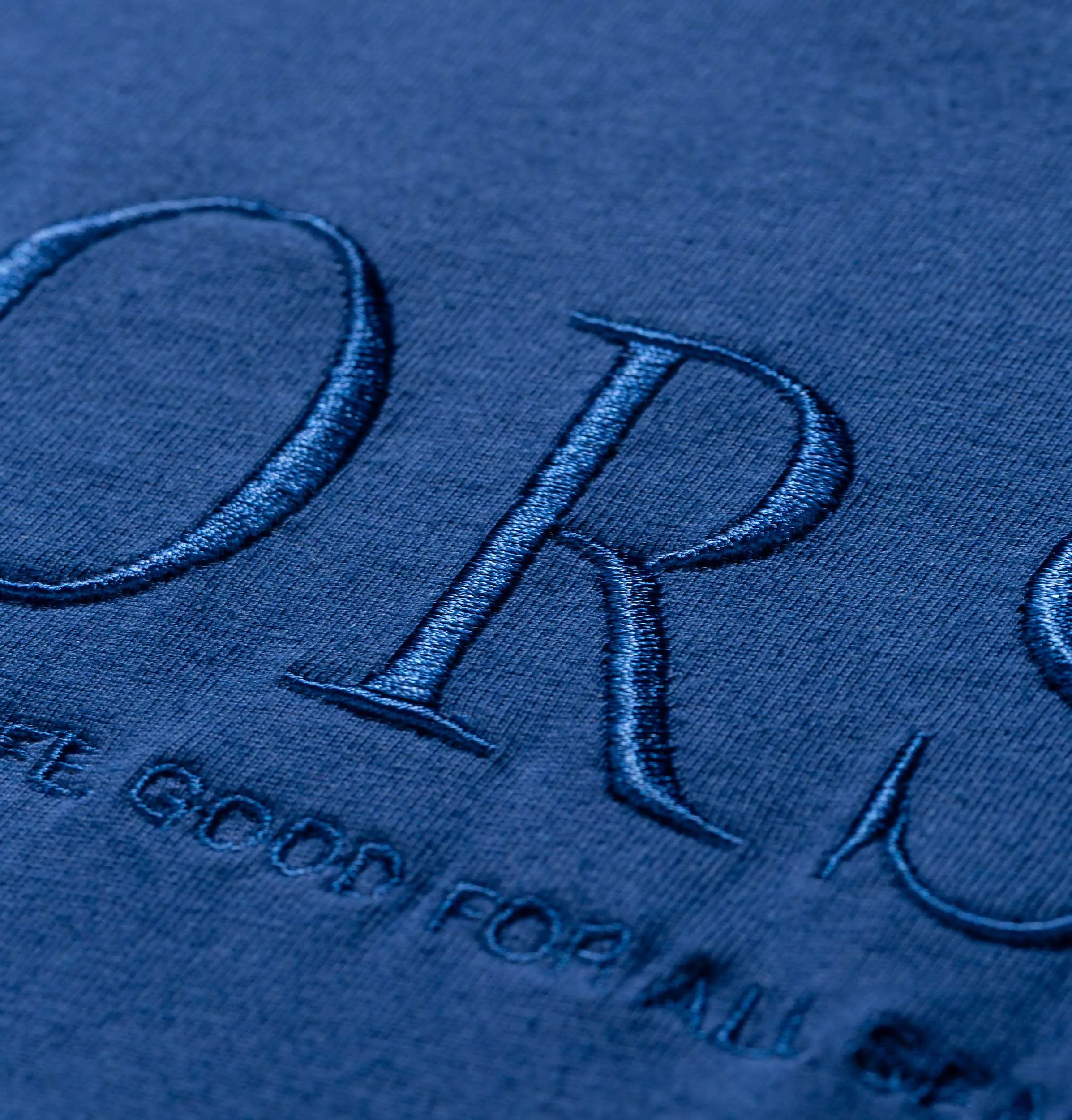 Norse Projects Niels Serif Logo T-Shirt – Twilight Blue