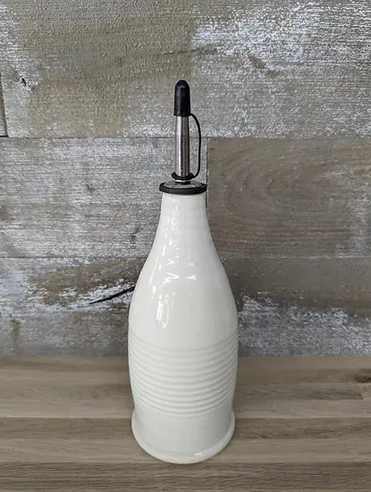 Oil & Vinegar Bottle - Cream - 2 Styles