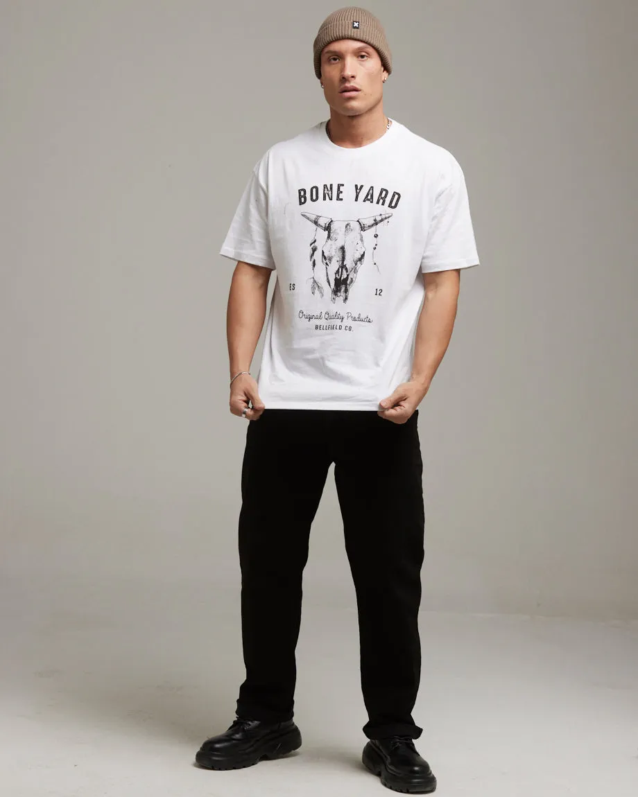 ORAPA MEN'S CREW NECK T-SHIRT | WHITE