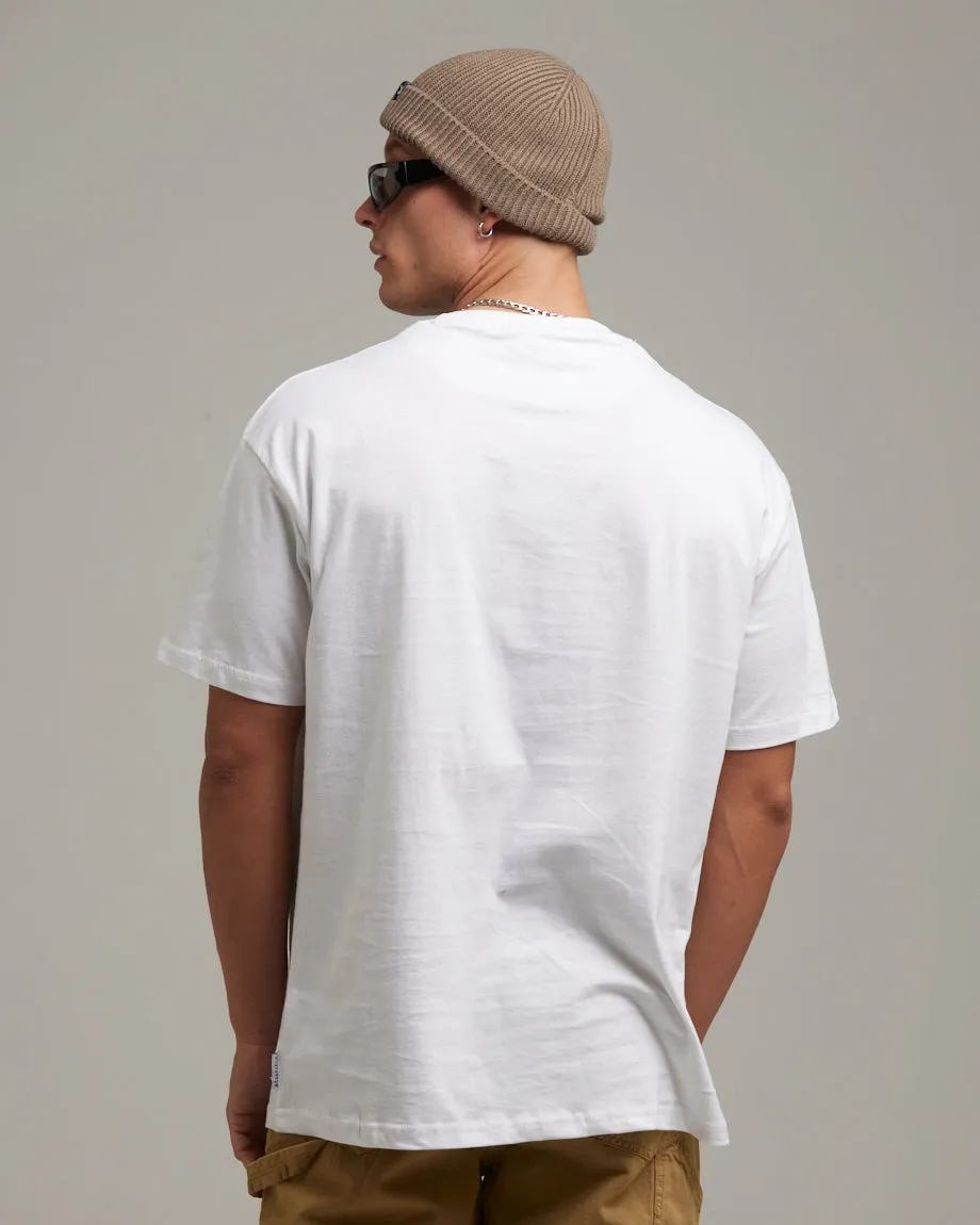 ORAPA MEN'S CREW NECK T-SHIRT | WHITE