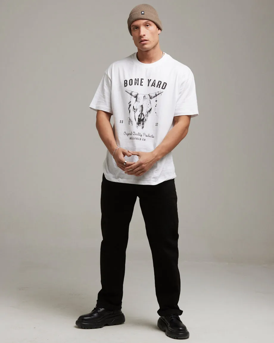 ORAPA MEN'S CREW NECK T-SHIRT | WHITE