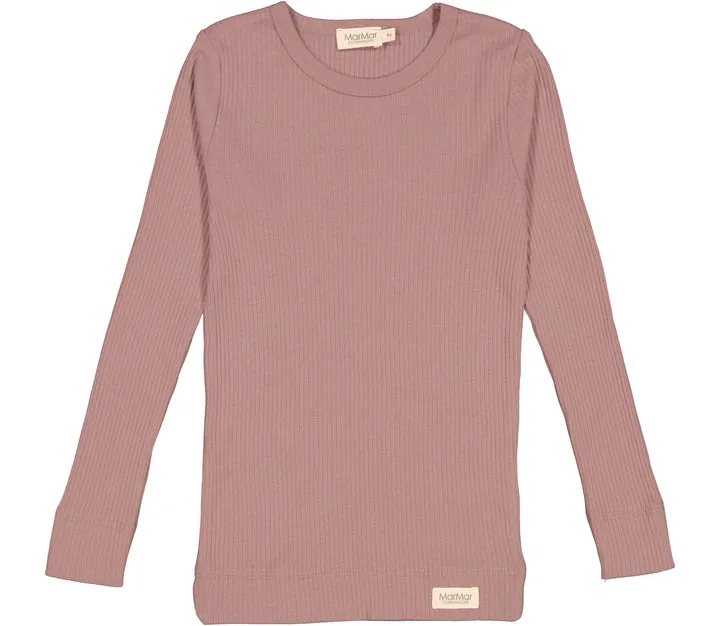 Plain Tee Longsleeve – light mauve
