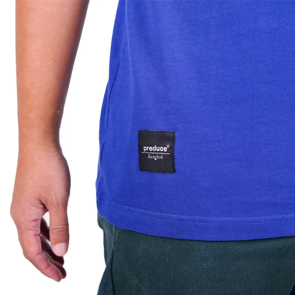 Preduce Small E Embroidered T-Shirt Royal/Bright Blue
