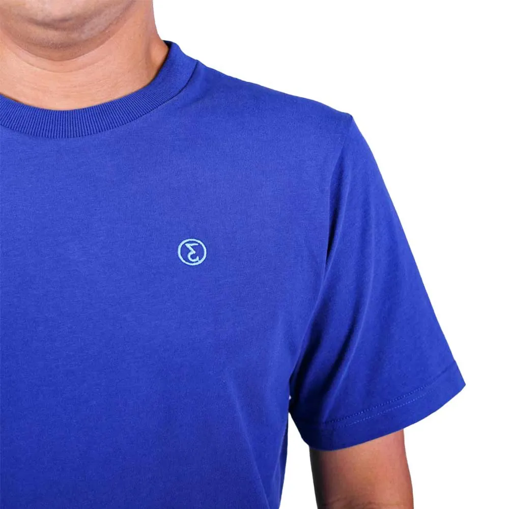 Preduce Small E Embroidered T-Shirt Royal/Bright Blue