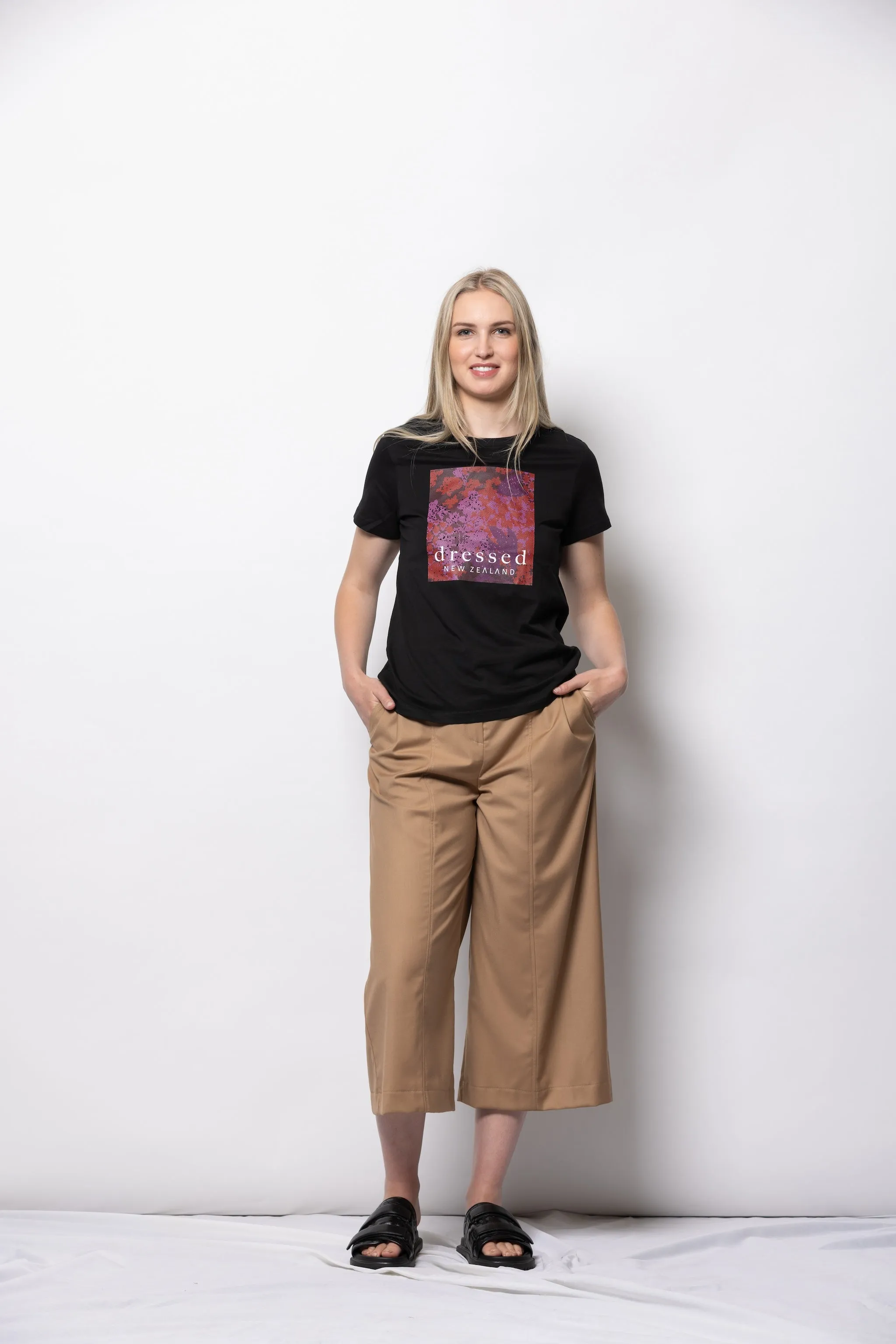 Pretty In Pink Tee - Black