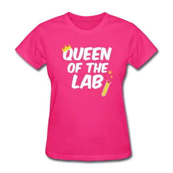 "Queen of the Lab" - Women's T-Shirt