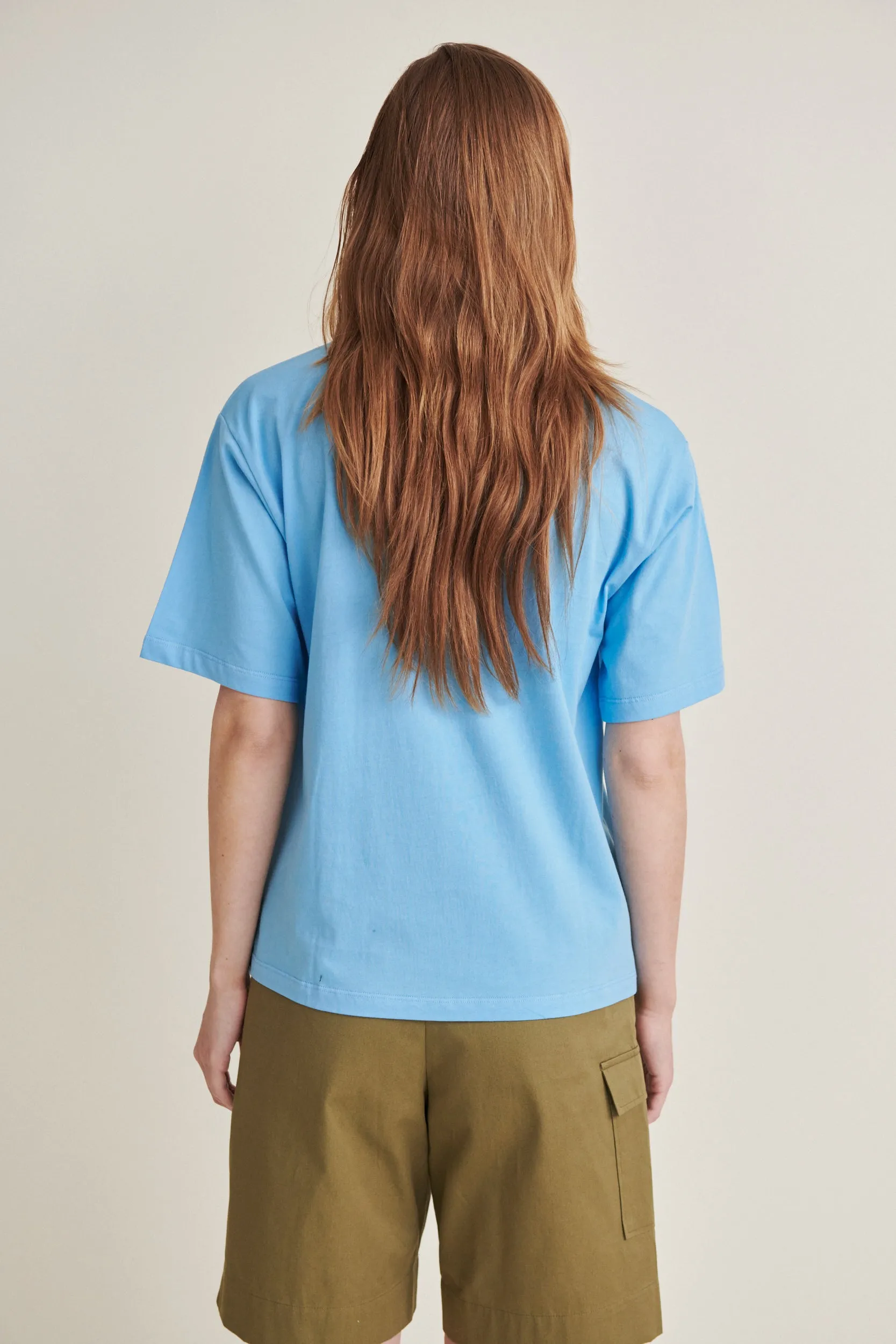 Raja Tee - Alaskan Blue