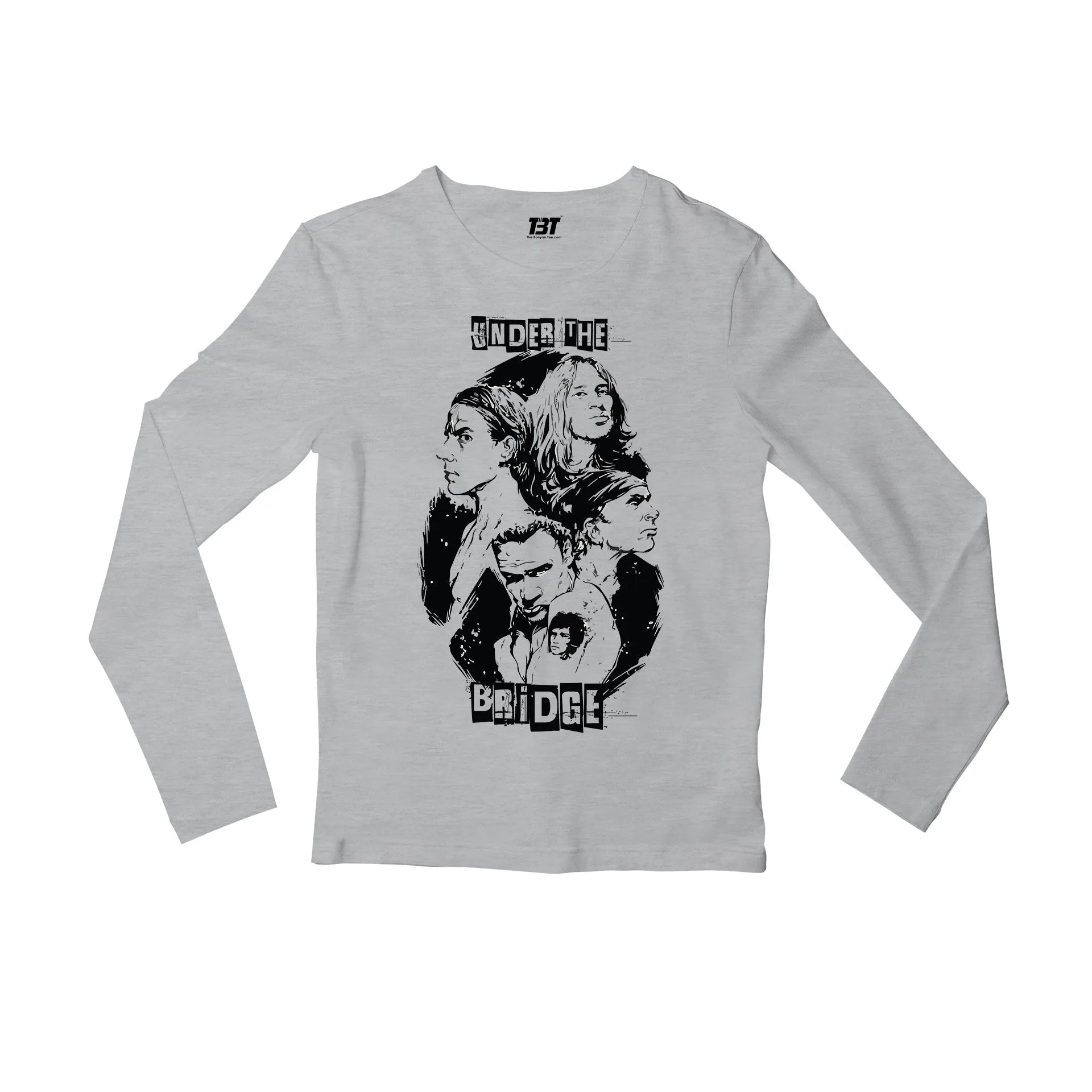 Red Hot Chili Peppers Full Sleeves T shirt - Under The Bridge