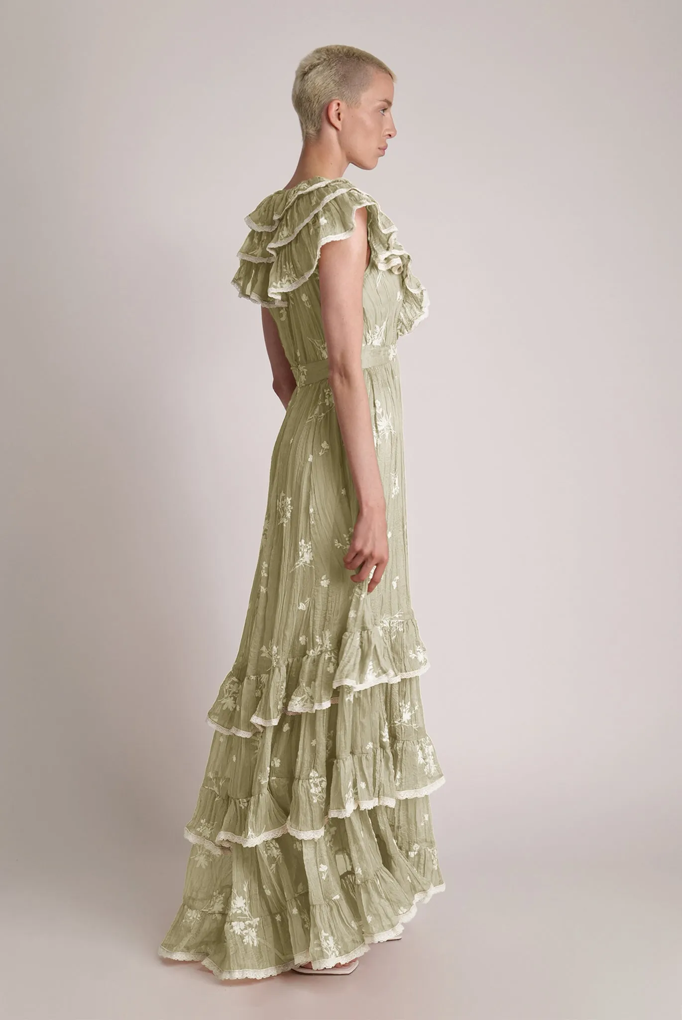 SABINA MUSAYEV Lir Dress - Moss Green