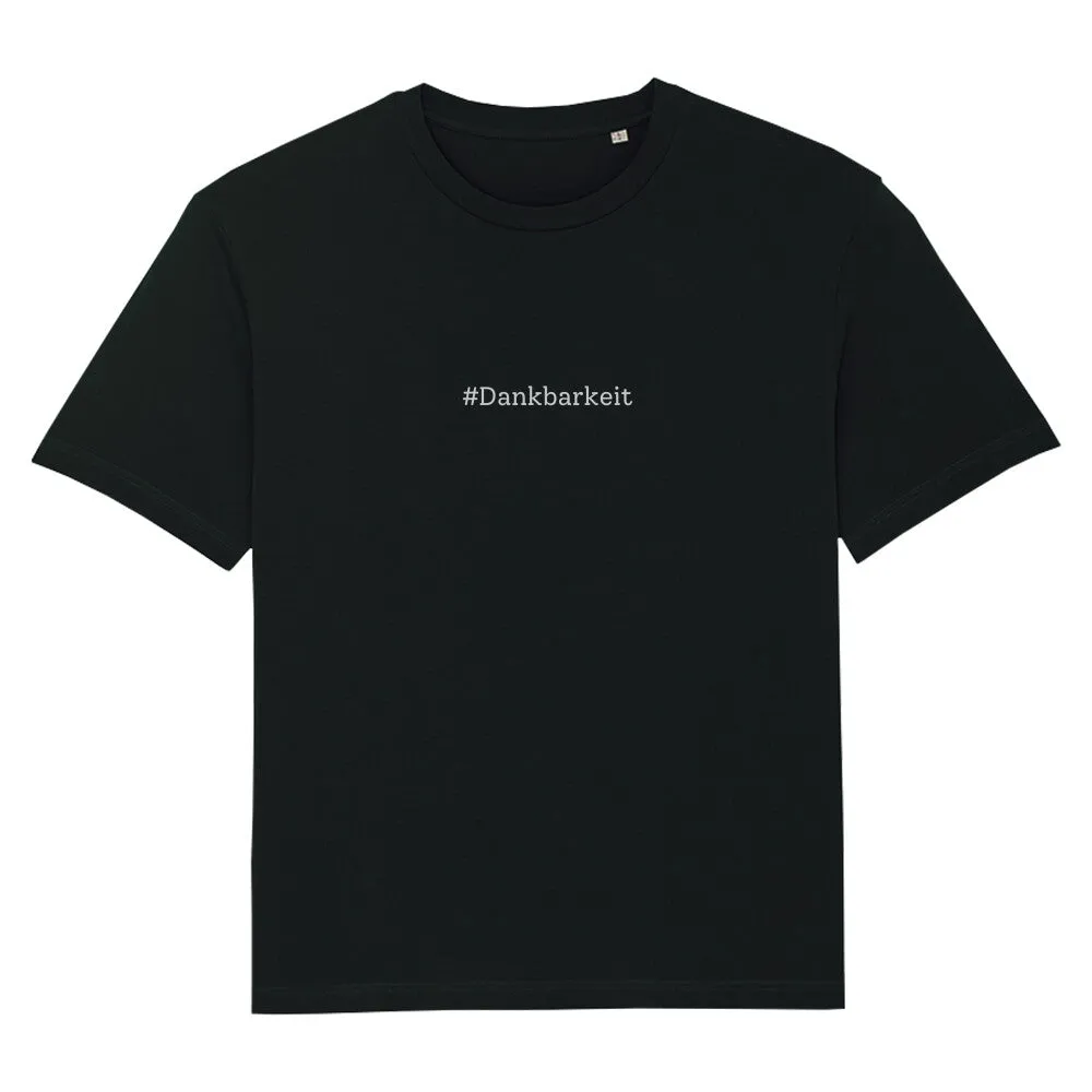 T-Shirt Oversize Bio - Dankbarkeit -