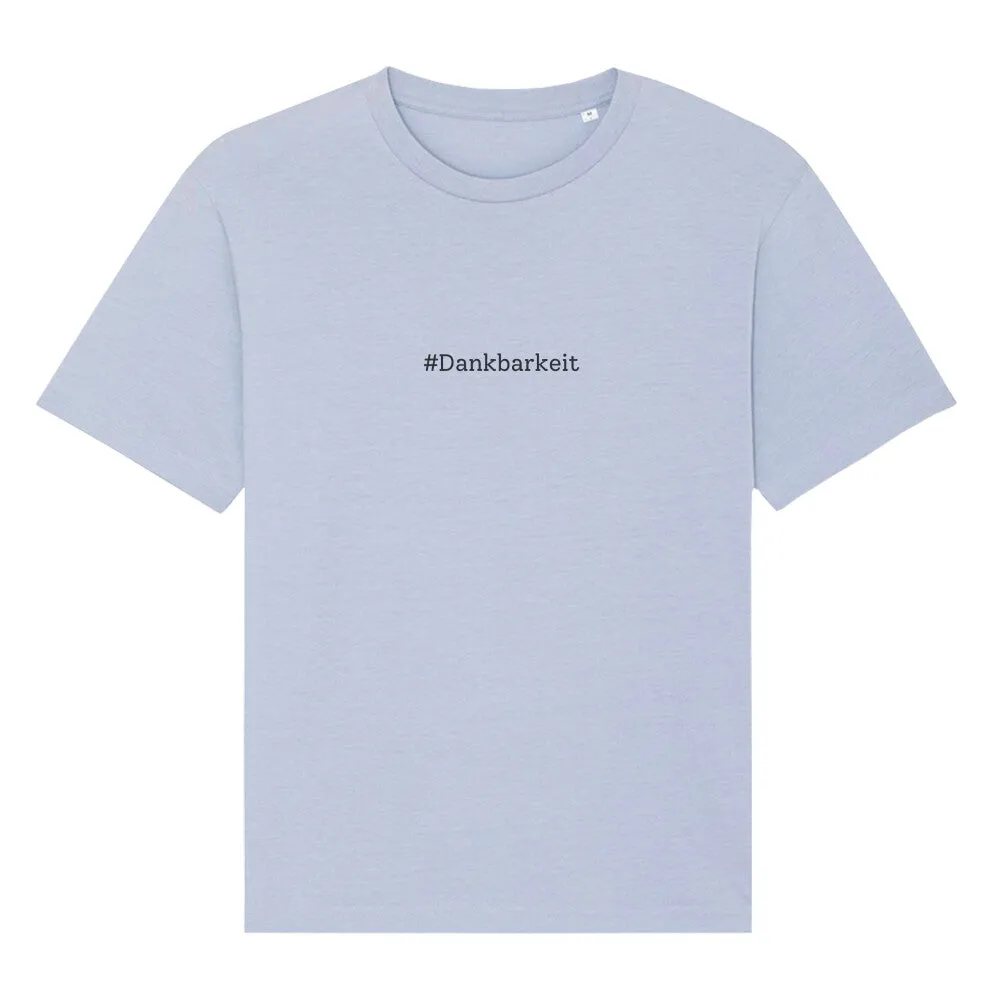 T-Shirt Oversize Bio - Dankbarkeit -