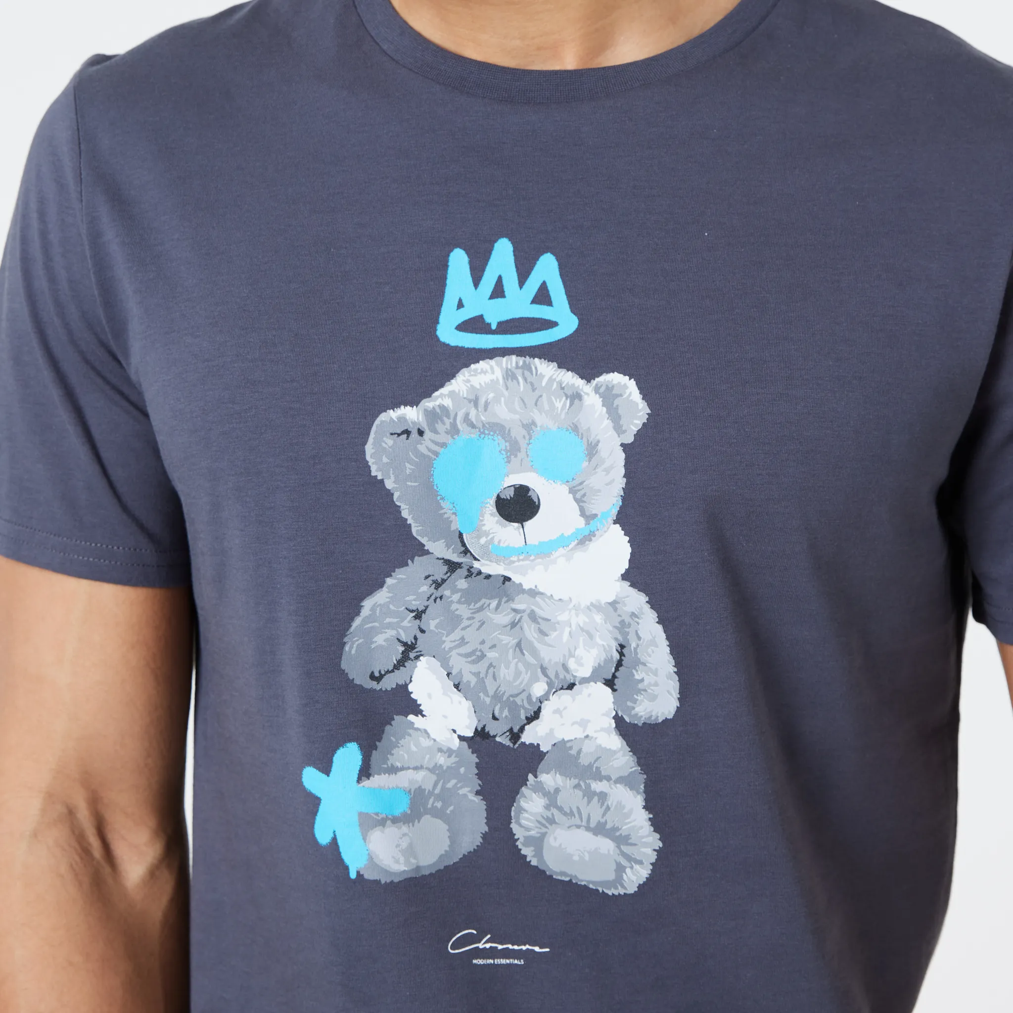 Teddy T-Shirt | Charcoal