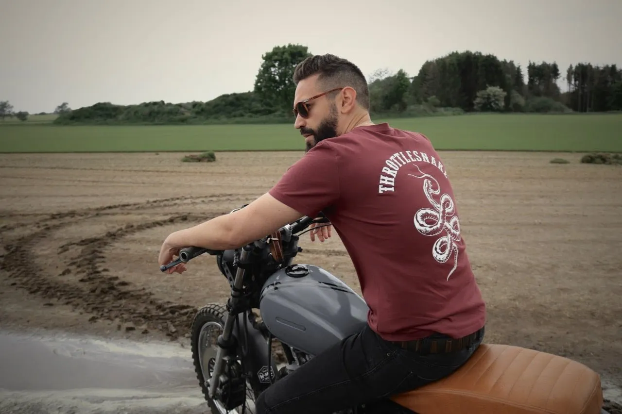 Throttlesnake T-Shirt † By Clemens Hahn - Red