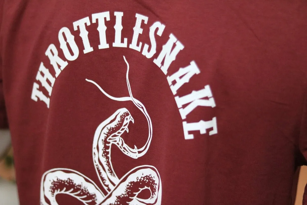 Throttlesnake T-Shirt † By Clemens Hahn - Red