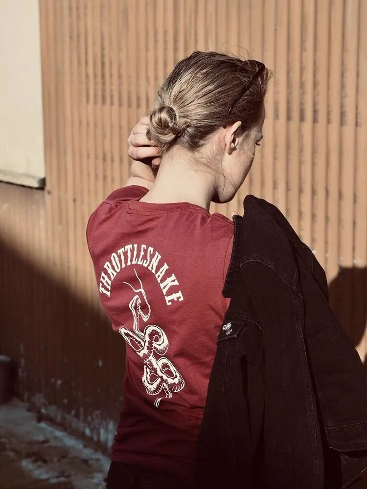 Throttlesnake T-Shirt † By Clemens Hahn - Red