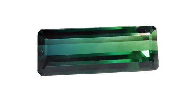 Tourmaline, Emerald Cut 8.76ct Blue Green