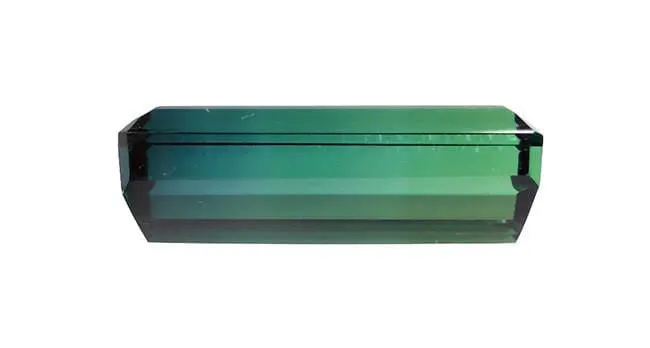 Tourmaline, Emerald Cut 8.76ct Blue Green