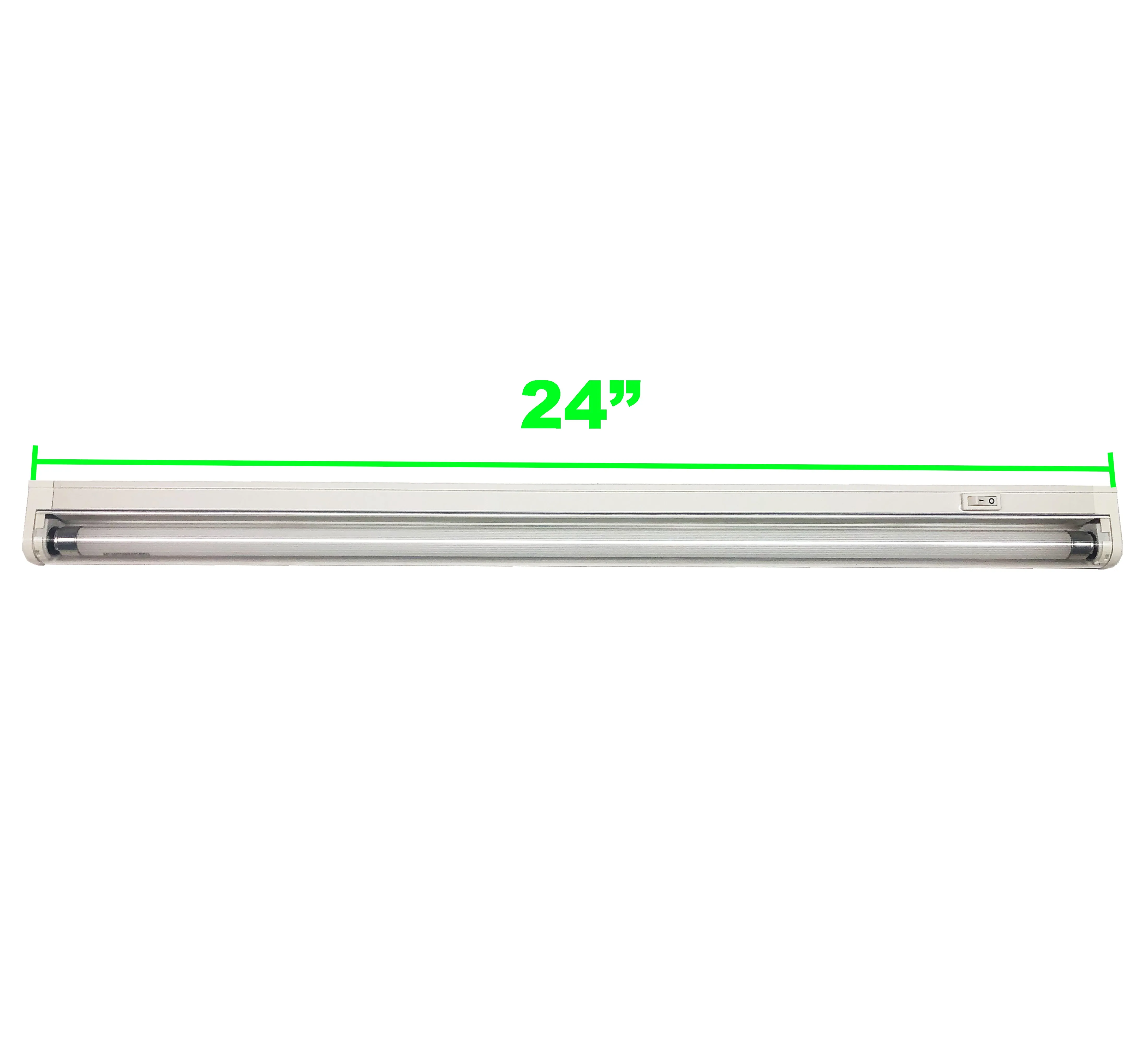 ViaVolt 2FT T5 High-Output Fluorescent Grow Light Fixture, 1-Bulb, Pack of 12 – Optimized for Indoor Plant Growth