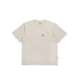 Victoria Double Pocket Logo T-Shirt Natural