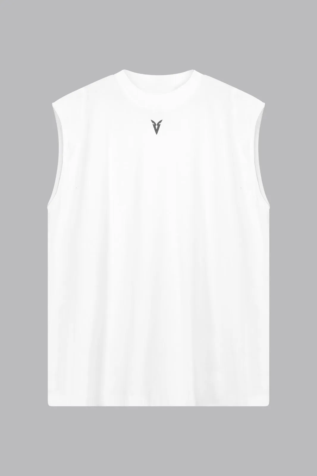 V_LYFE220 SLEEVELESS T-SHIRT - Optic White