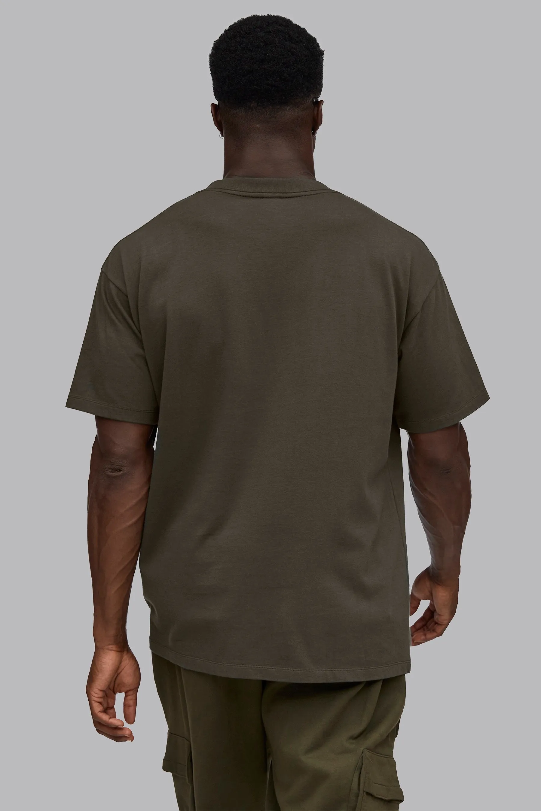 V_LYFE220 T-SHIRT - Khaki
