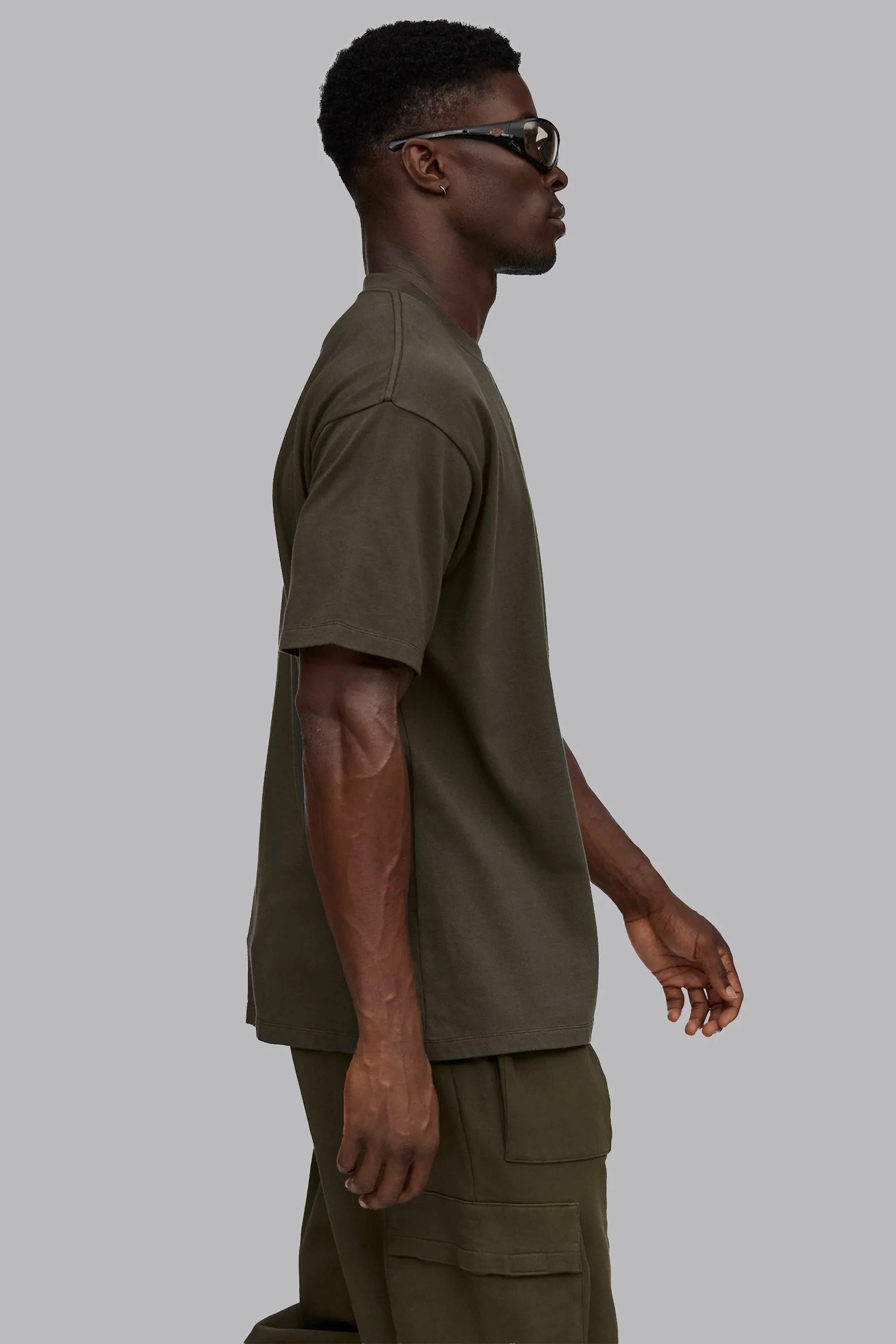 V_LYFE220 T-SHIRT - Khaki