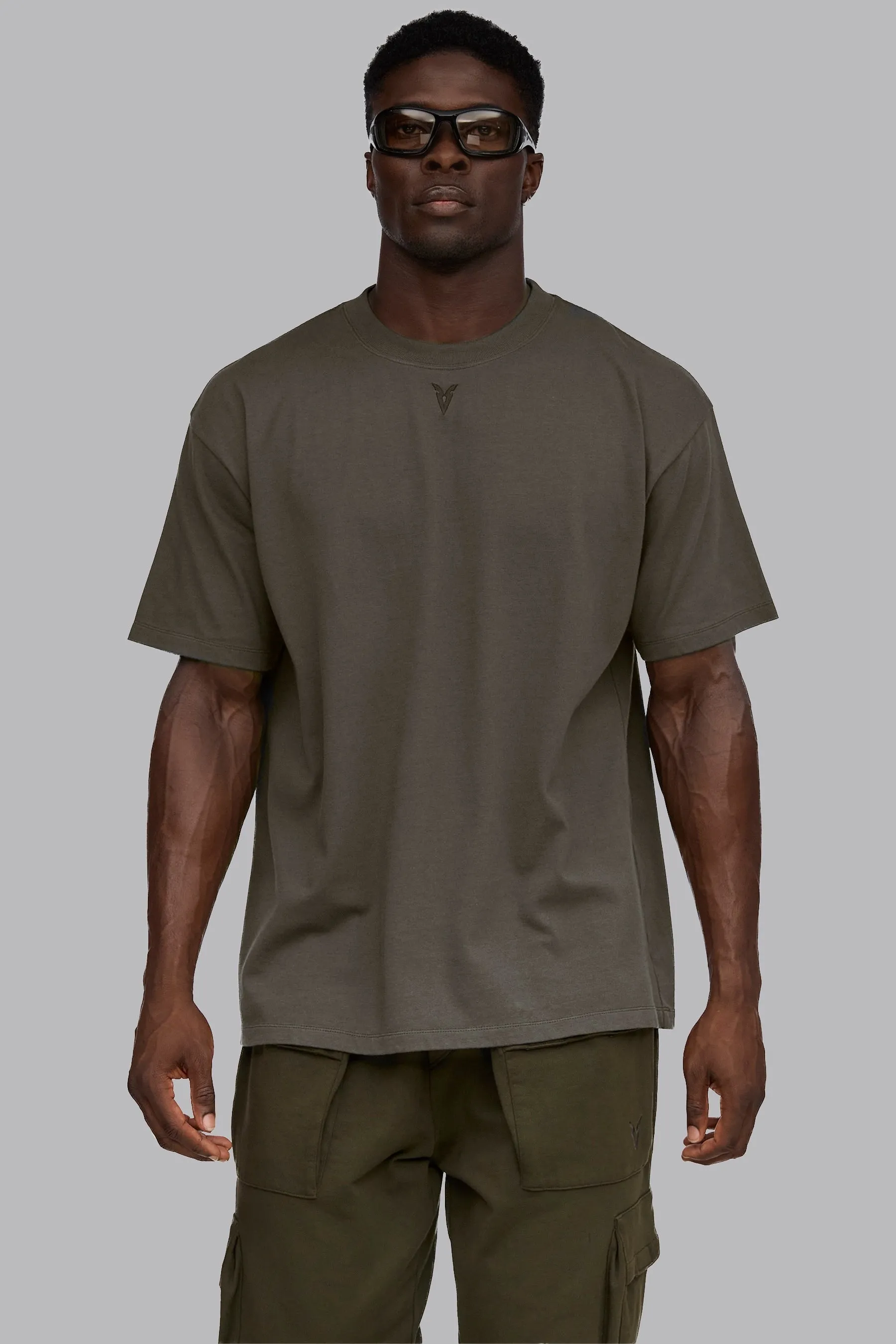 V_LYFE220 T-SHIRT - Khaki