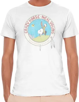 Worn Free Neil Young Vintage T Shirts - Remake 1976 Tour - Organic Cotton