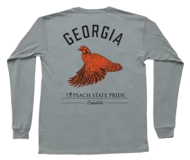 YOUTH Topo Quail Long Sleeve Pocket Tee