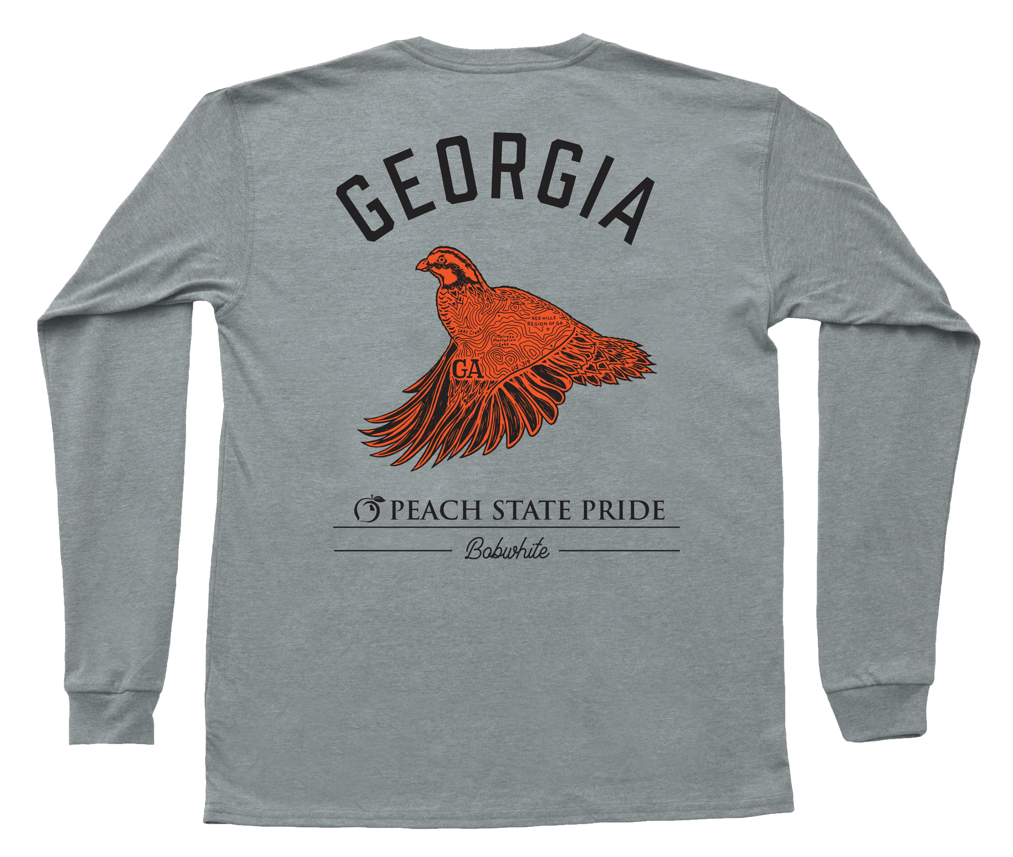 YOUTH Topo Quail Long Sleeve Pocket Tee